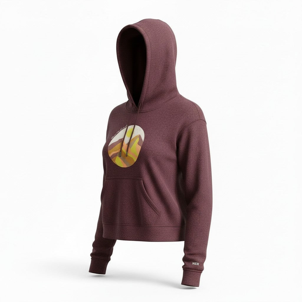 Sudadera Merrell Circle Outside Hoody Burgundy Heather para mujer - imagen 3