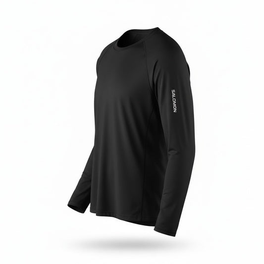 Playera Salomon Negra - vista 2