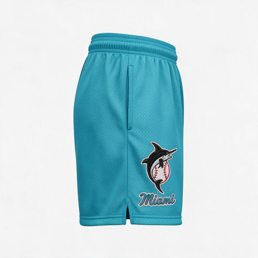 Short Mitchell & Ness Miami Dolphins Azul para Hombre - imagen 2