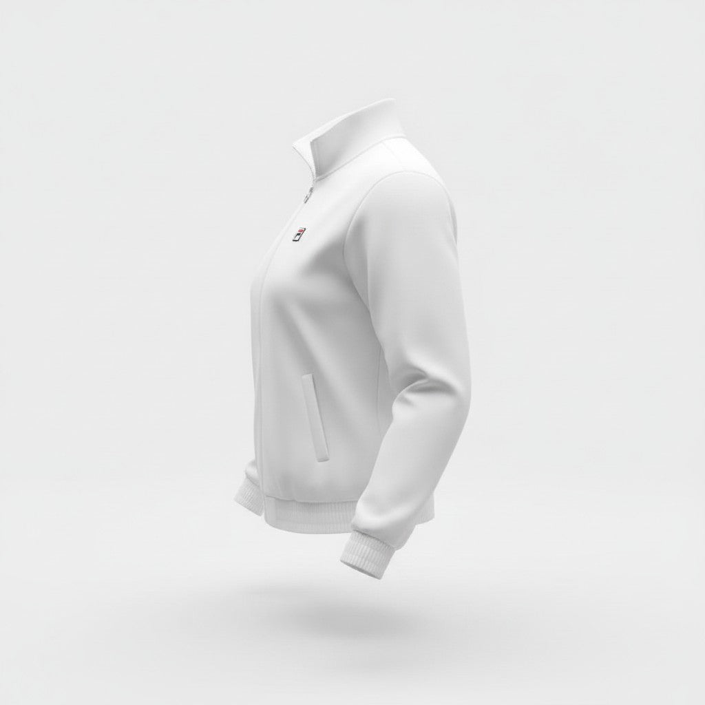 Chamarra Deportiva Fila Blanca para mujer - imagen 2