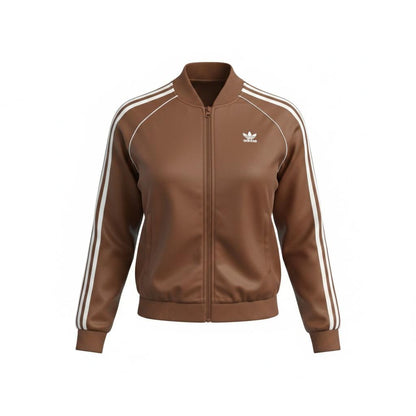 Chamarra adidas Adicolor Classics SST Preloved Brown para mujer - imagen 2