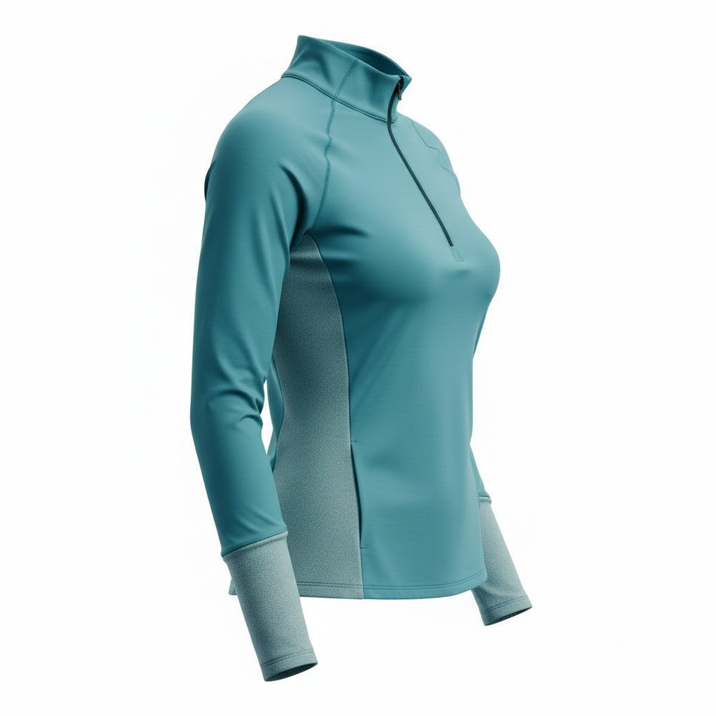 Sudadera Under Armour Qualifier Run 2.0 Half-Zip para mujer - imagen 2