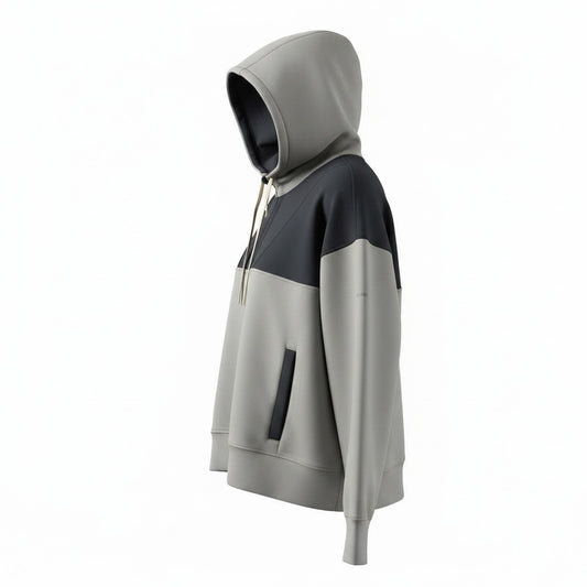 Sudadera Color-Block Tech Hoodie para mujer - imagen 2