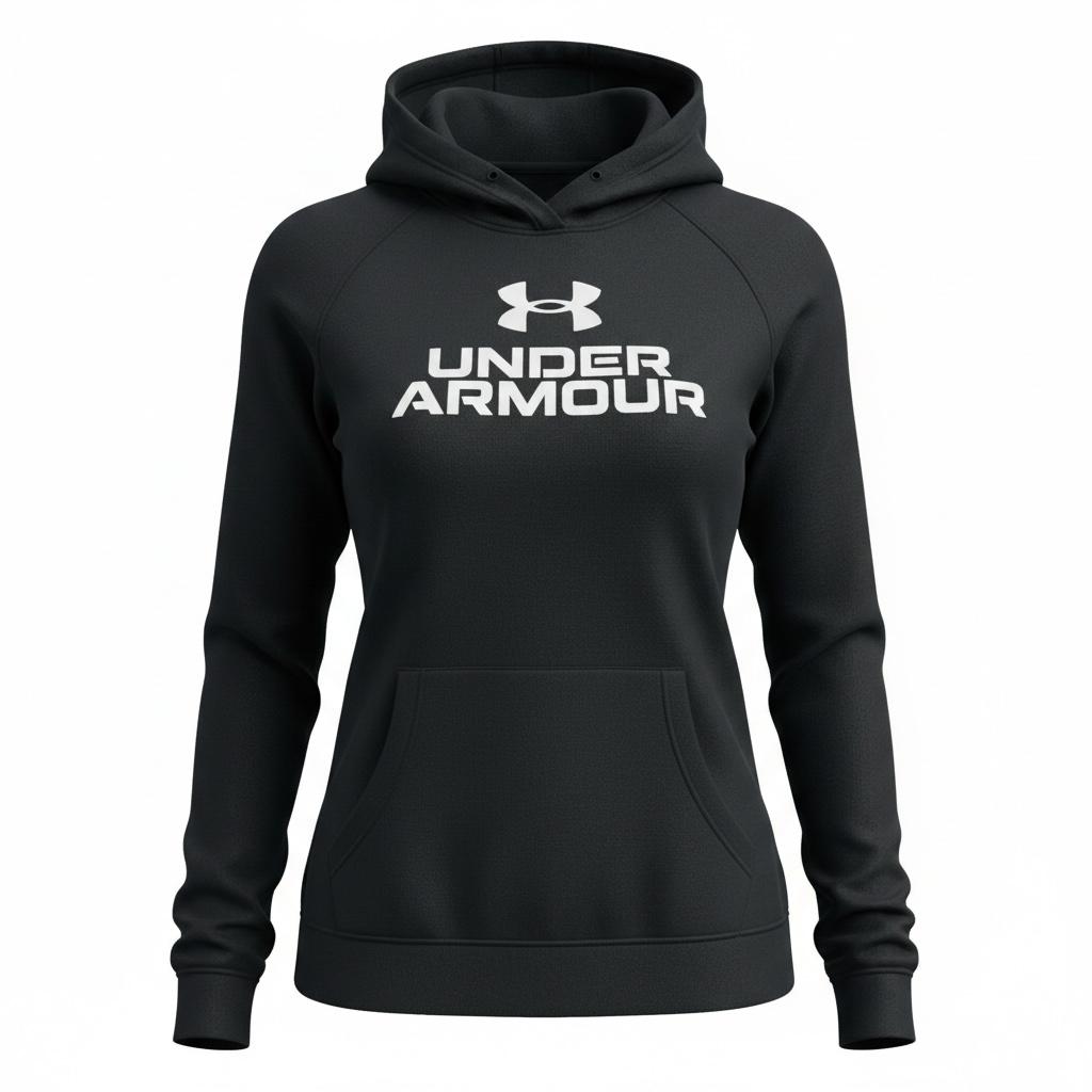 Sudadera Under Armour Rival Fleece Negra para mujer - imagen 3