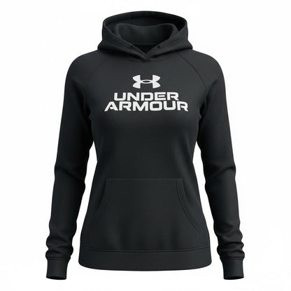 Sudadera Under Armour Rival Fleece Negra para mujer - imagen 3