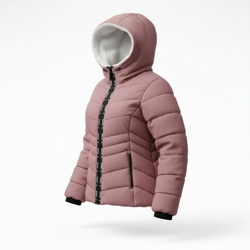 Chamarra Acolchada Reebok Dusty Rose para mujer - imagen 2