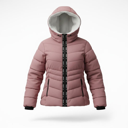 Chamarra Acolchada Reebok Dusty Rose para mujer - imagen 3
