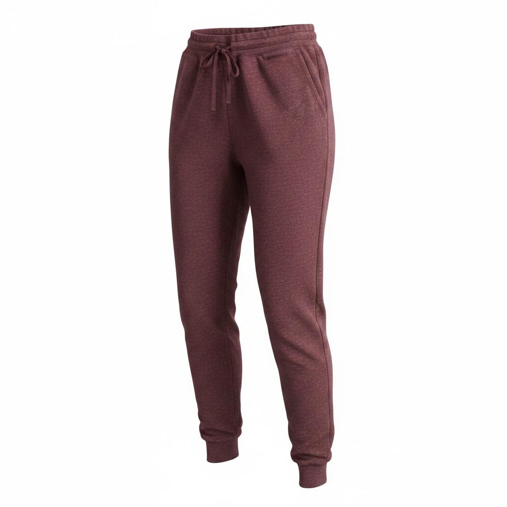 Pants Jogger Merrell con Forro Polar Rojo Vino para mujer - imagen 1