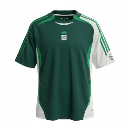 adidas x NTS Radio Jersey 2 Collegiate Green White - frente