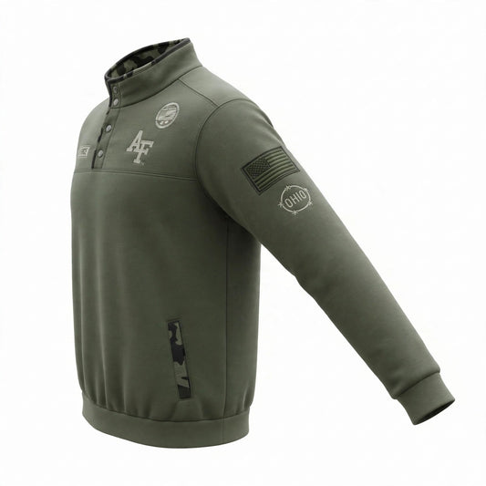 Chamarra Air Force Militar Verde - imagen 2