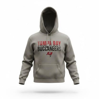 Sudadera Tampa Bay Buccaneers Logo Pirata Gris