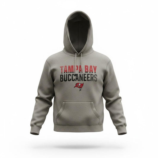 Sudadera Tampa Bay Buccaneers Logo Pirata Gris
