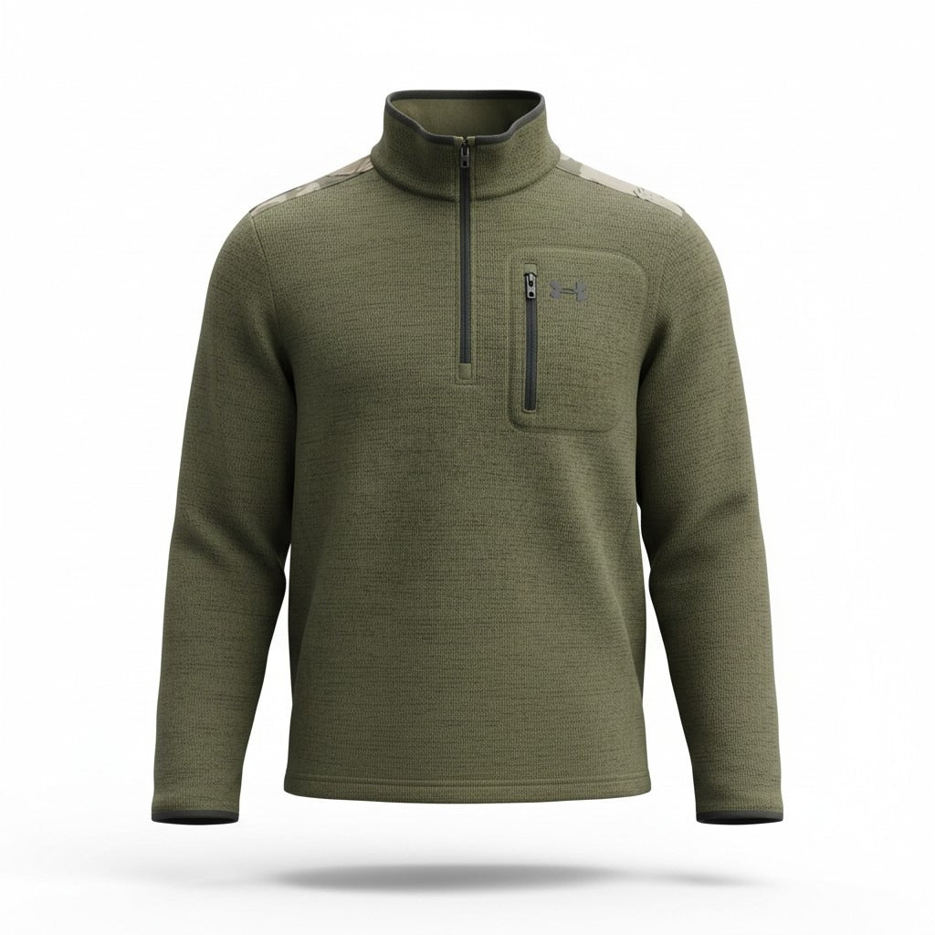 Sudadera Under Armour Militar Camping Verde - imagen 1