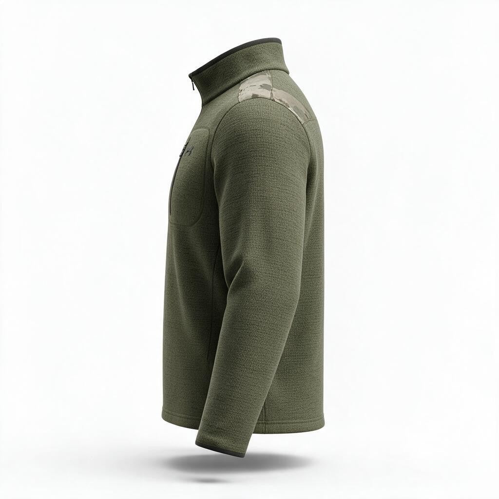 Sudadera Under Armour Militar Camping Verde - imagen 2