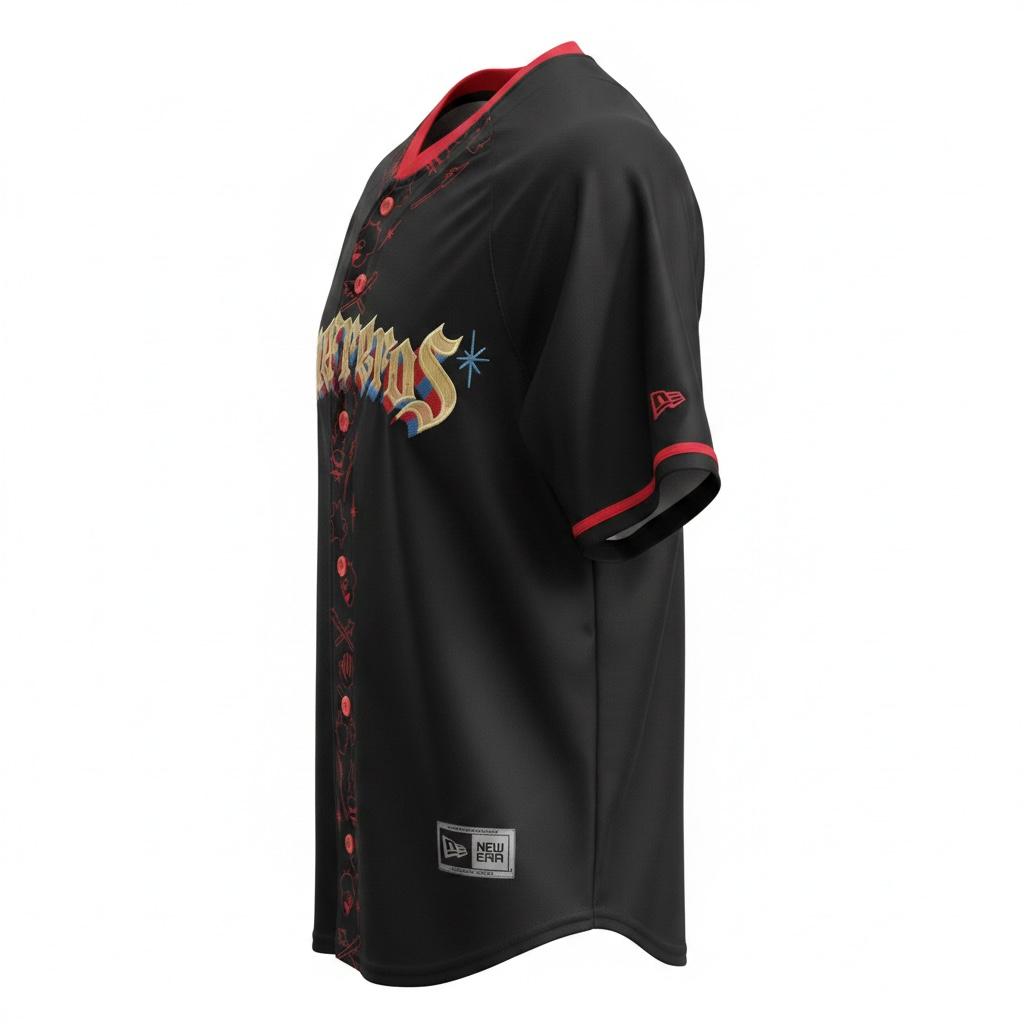 Jersey New Era Guerreros de Oaxaca negro - vista 2