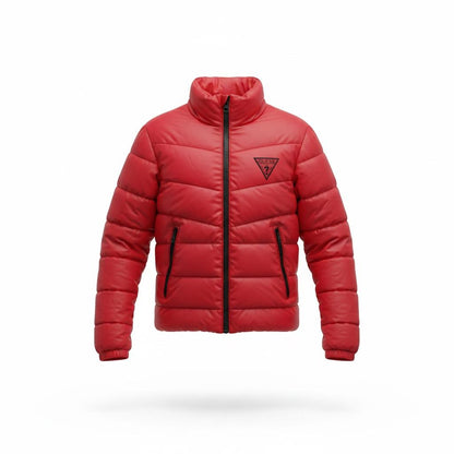 Chamarra Puffer Guess Roja