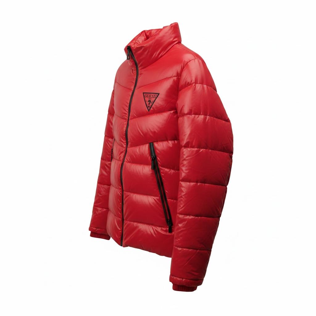 Chamarra Puffer Guess Roja
