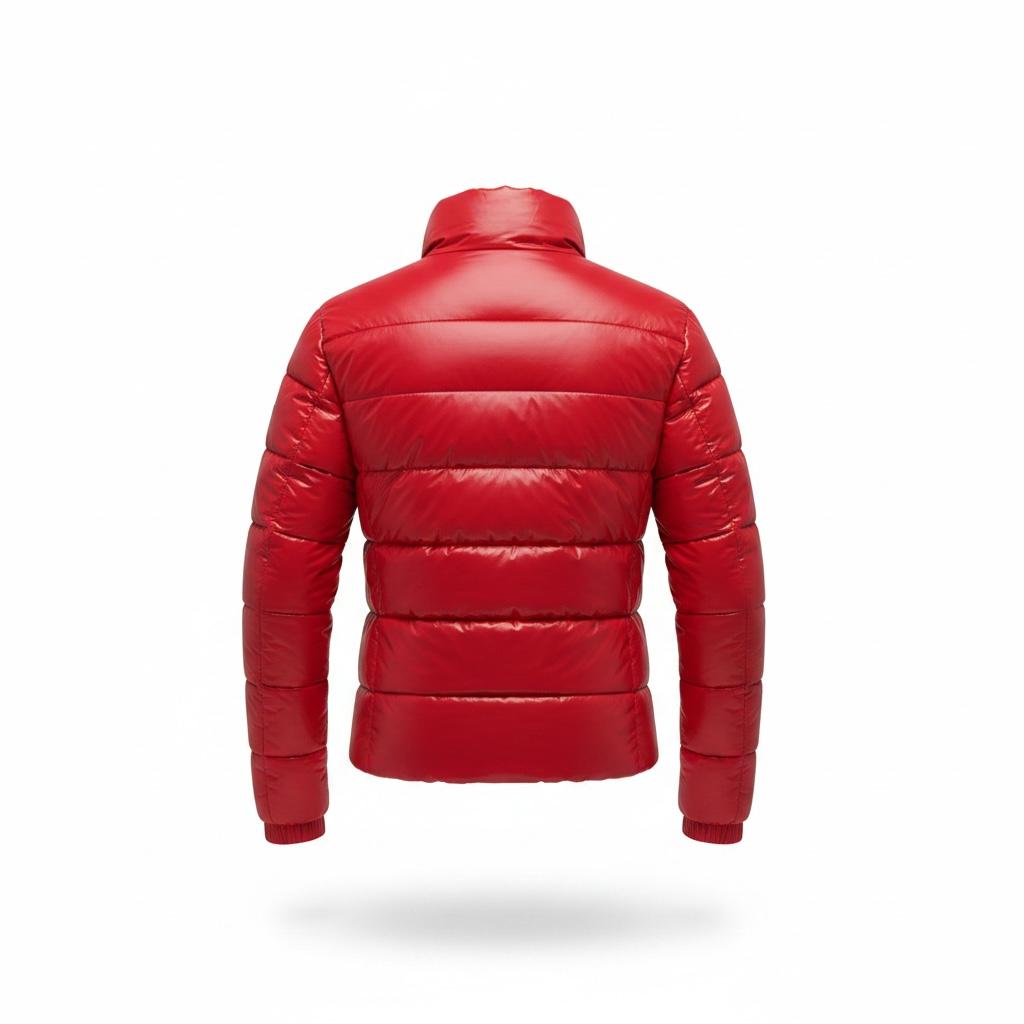 Chamarra Puffer Guess Roja