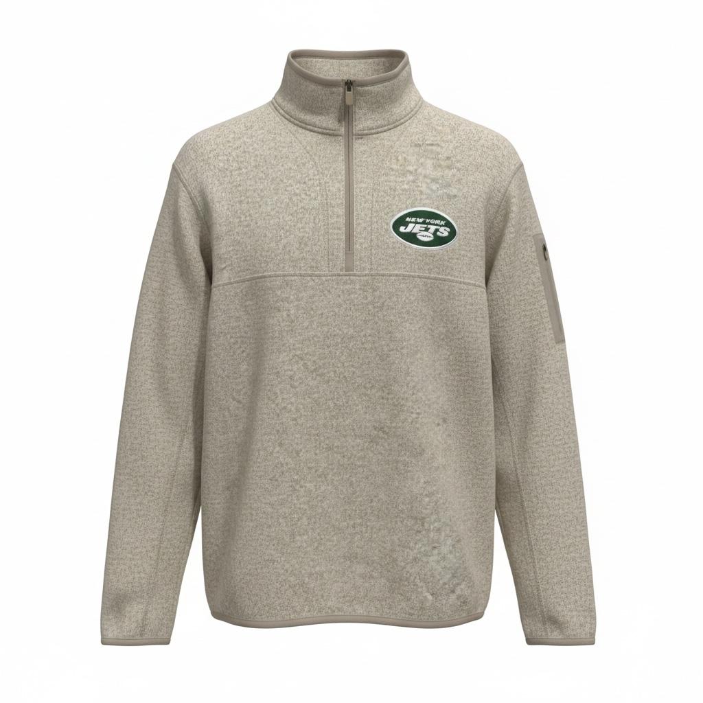 Sudadera Antigua New York Jets 1/4 Zip