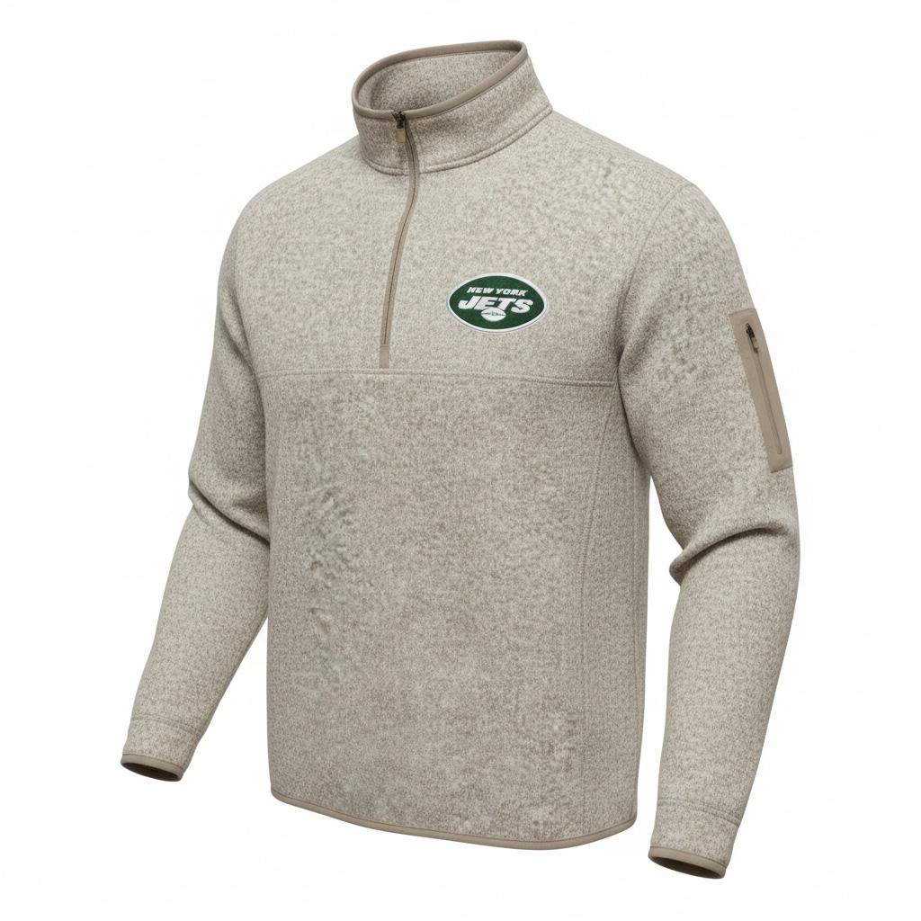 Sudadera Antigua New York Jets 1/4 Zip