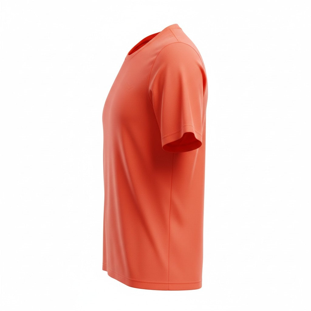 Playera técnica running Saucony Stopwatch Short Sleeve naranja - vista 2