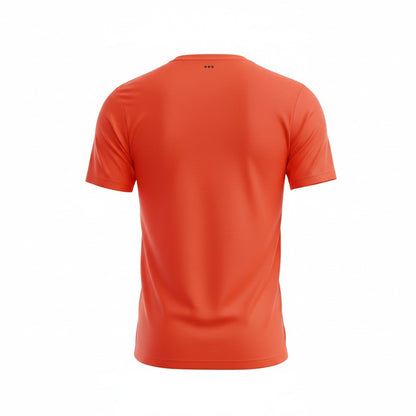 Playera técnica running Saucony Stopwatch Short Sleeve naranja - vista 3