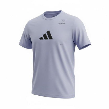 Playera adidas Pádel JV8501 gris para hombre - frente