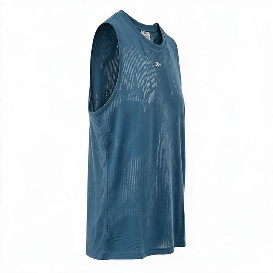Playera Reebok Training Azul para Mujer - vista 2