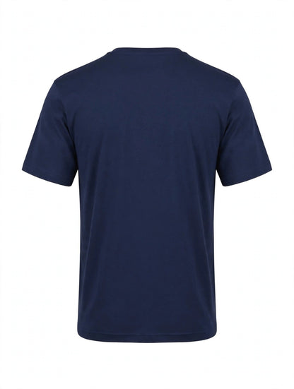 Playera Reebok Logo de Algodón Azul para Hombre - imagen 3