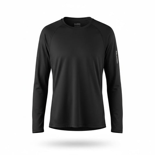 Playera Salomon Negra - frente