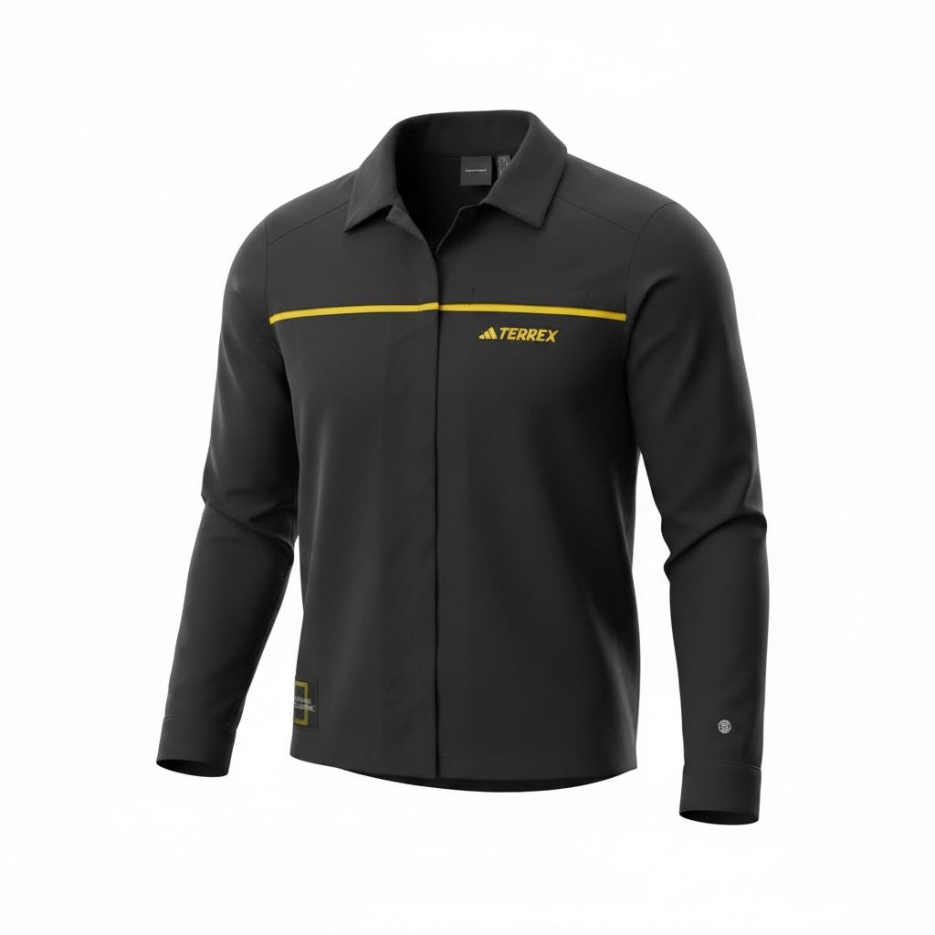 Chamarra Terrex National Geographic negra para hombre - vista principal