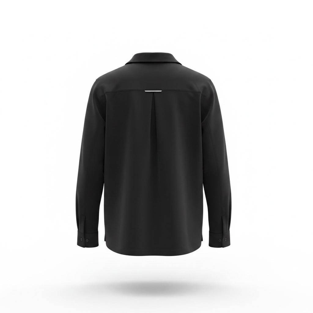 Chamarra Terrex National Geographic negra para hombre - vista posterior