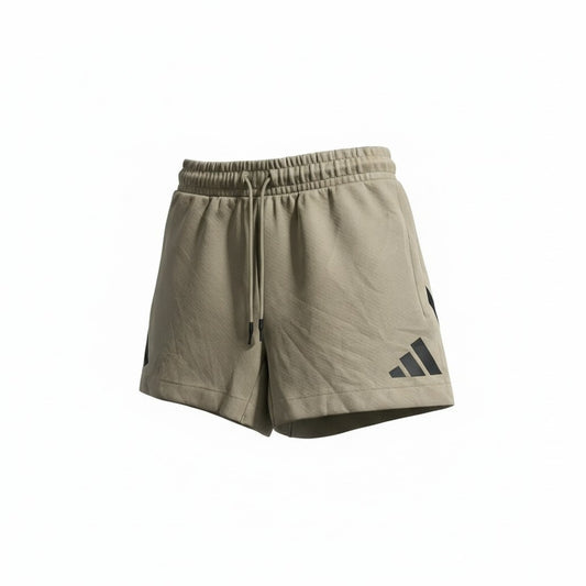 Short adidas Cotton Running Verde - frente