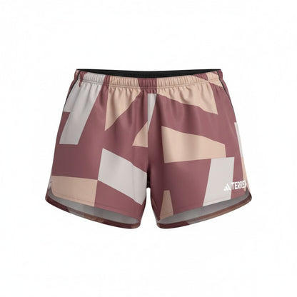 Short adidas Terrex Running Texturizado Vino para Mujer - imagen 1
