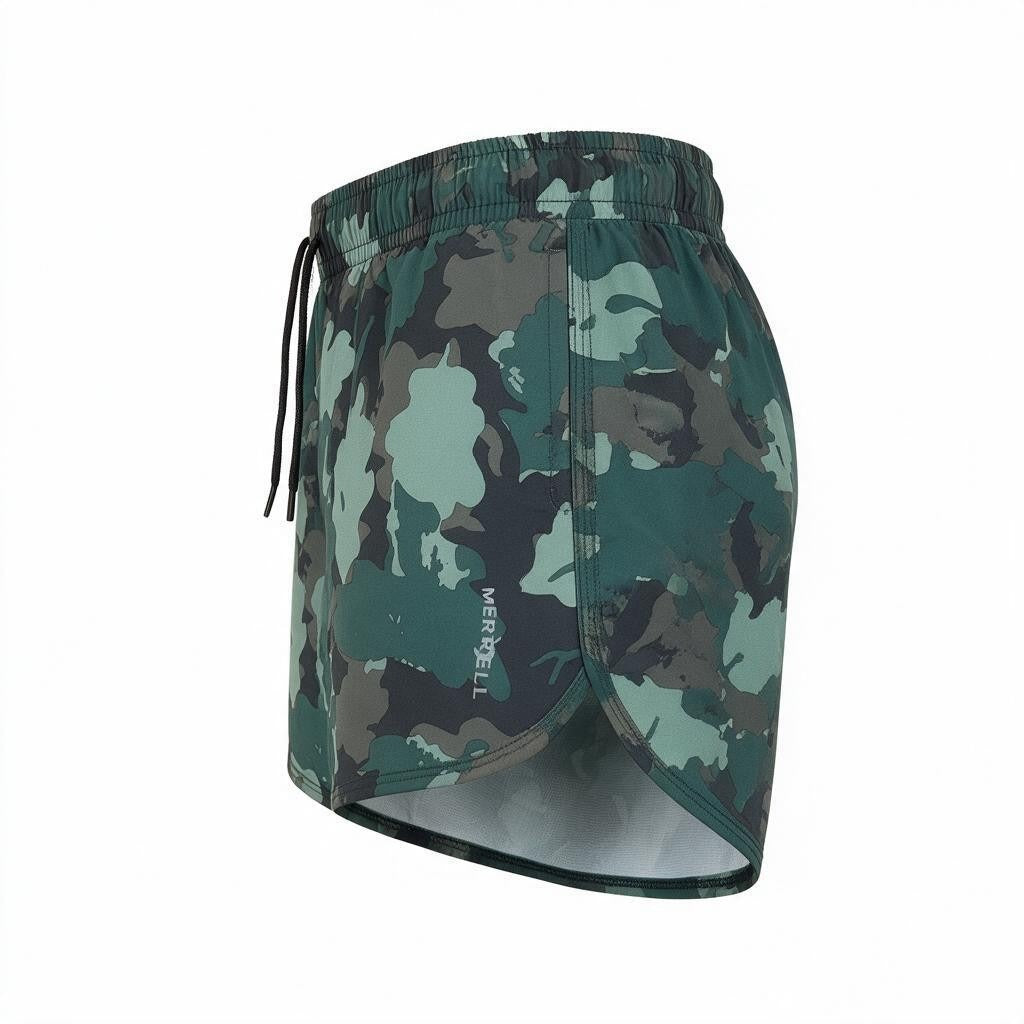 Short Merrell Running Verde Militar para Mujer - imagen 2