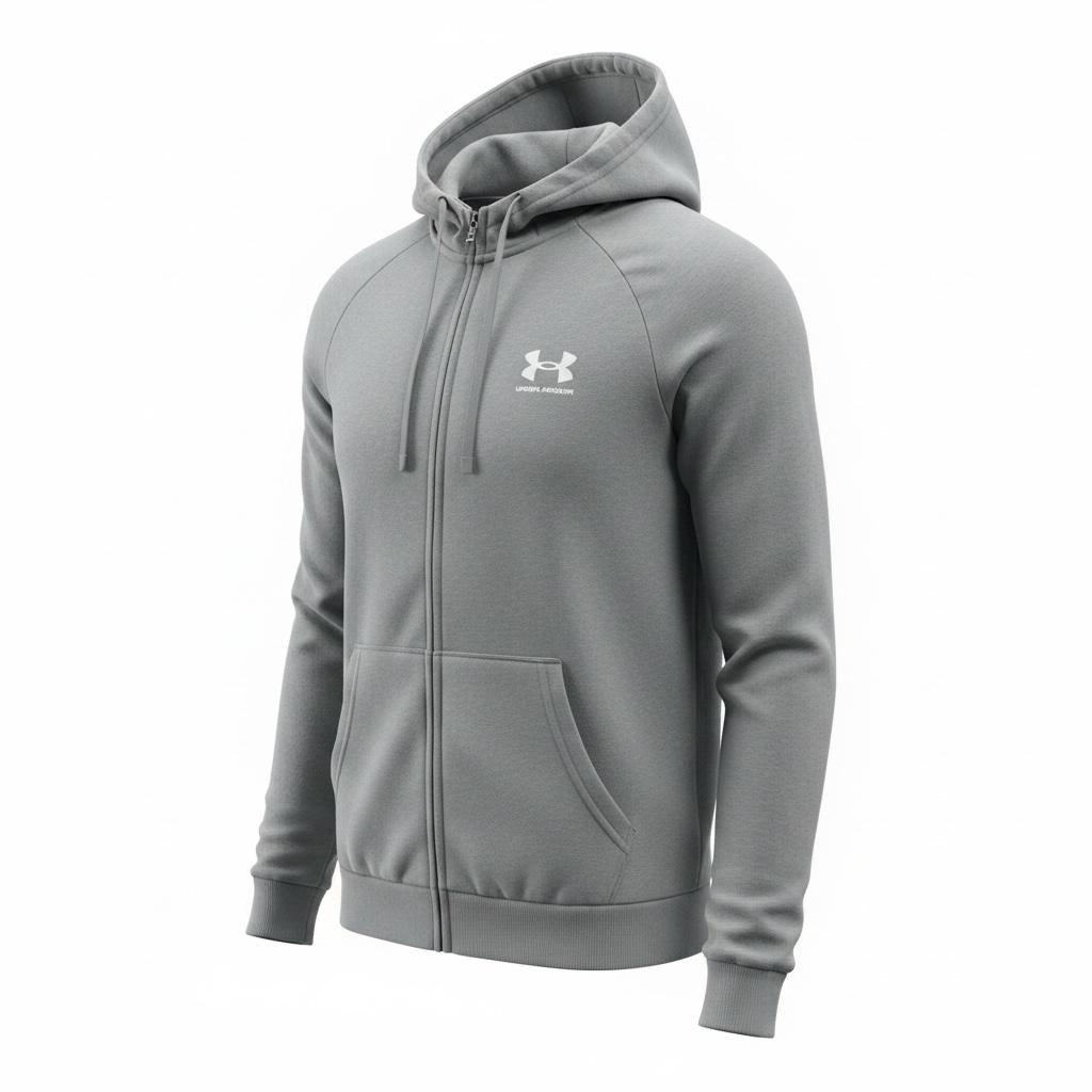 Sudadera Under Armour UA Rival Fleece Gris
