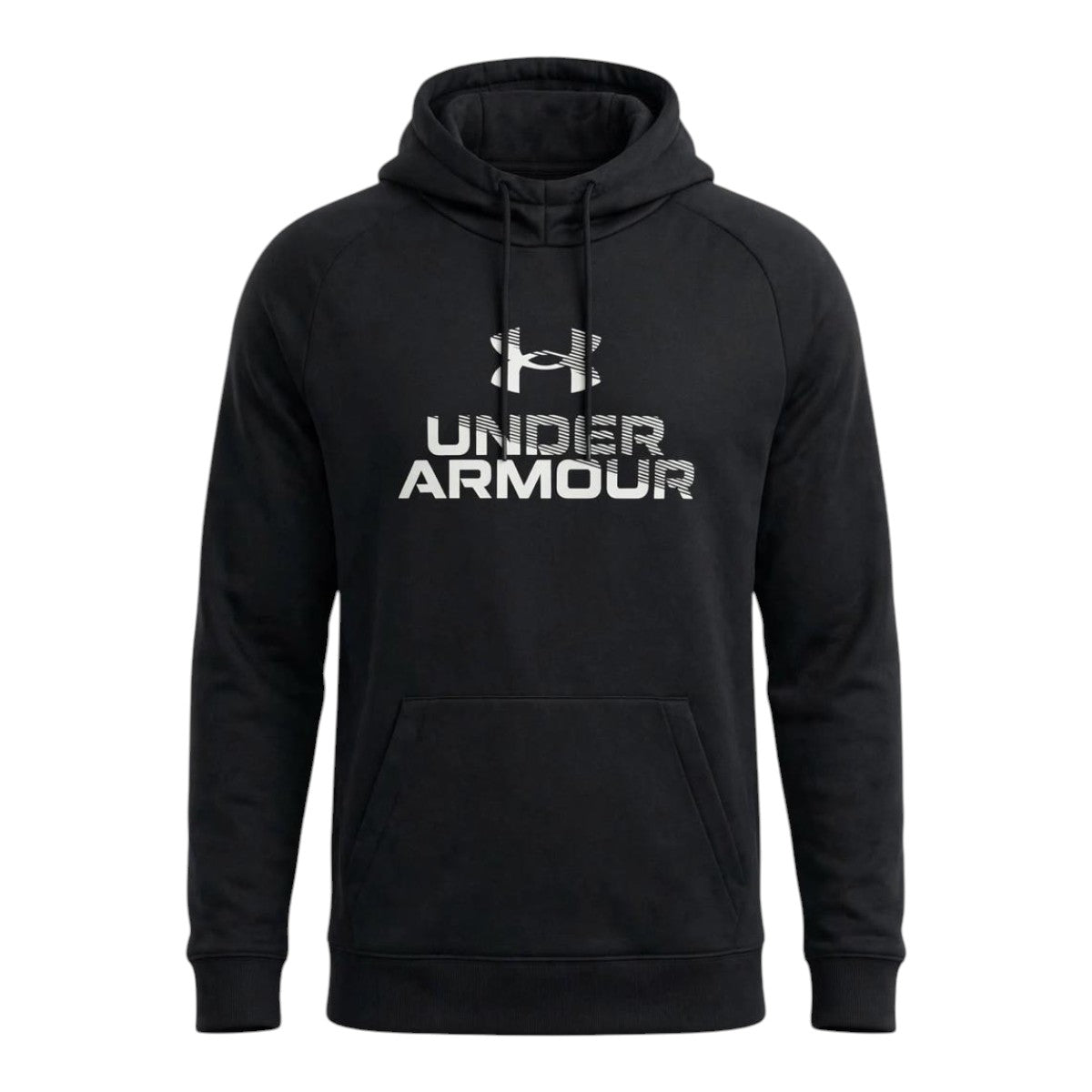 Sudadera Under Armour Negra con Logo Frontal para Hombre