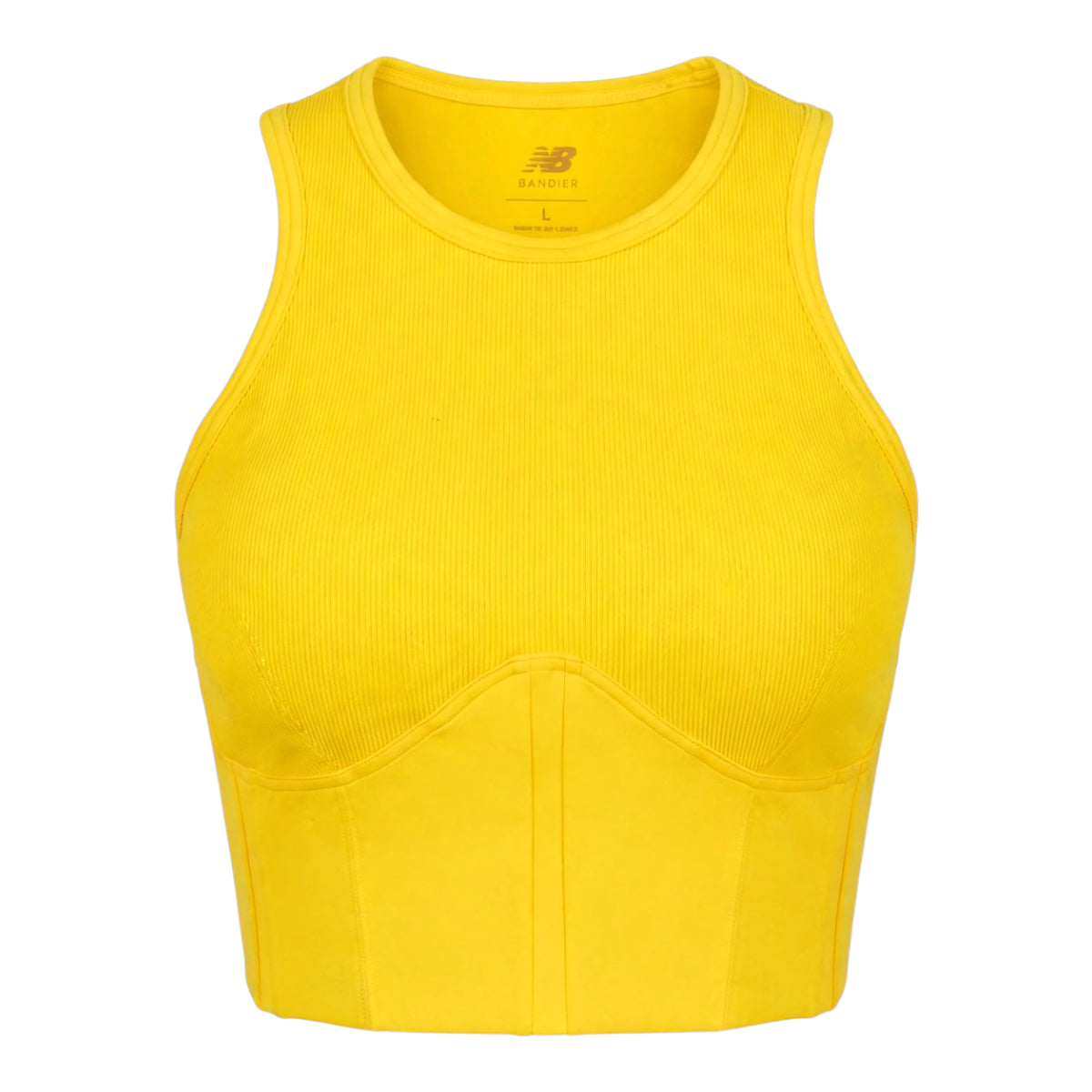 Top New Balance Training Amarillo para Mujer