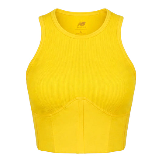 Top New Balance Training Amarillo para Mujer