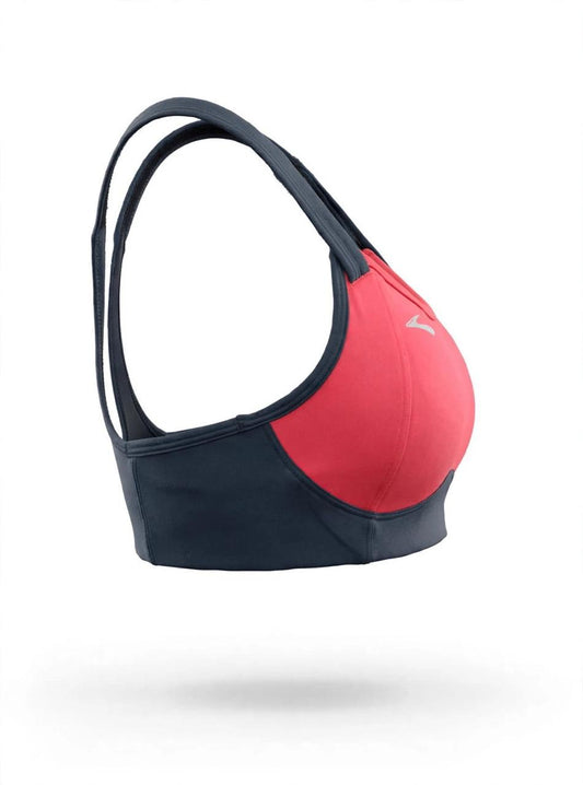 Top Brooks Training Rojo con Negro para Mujer - imagen 2