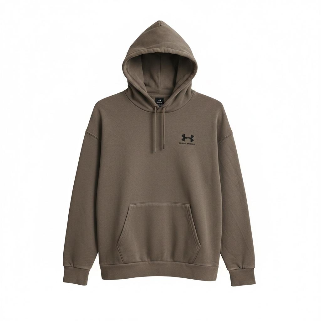 Sudadera Under Armour Essential Fleece Taupe