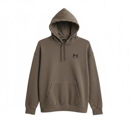 Sudadera Under Armour Essential Fleece Taupe