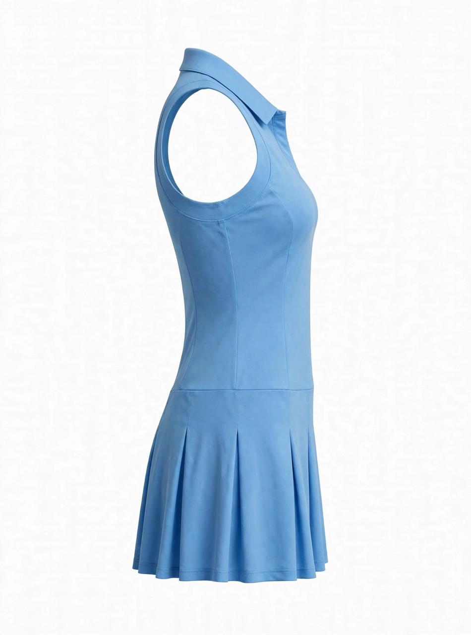 Vestido de Tenis y Entrenamiento Azul para Mujer - imagen 2