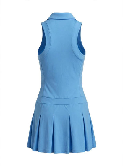 Vestido de Tenis y Entrenamiento Azul para Mujer - imagen 3